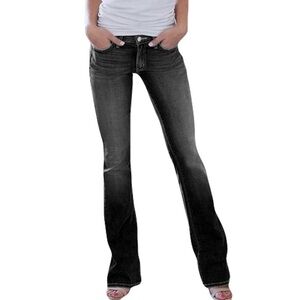 White House Black Market Trouser Leg Jeans